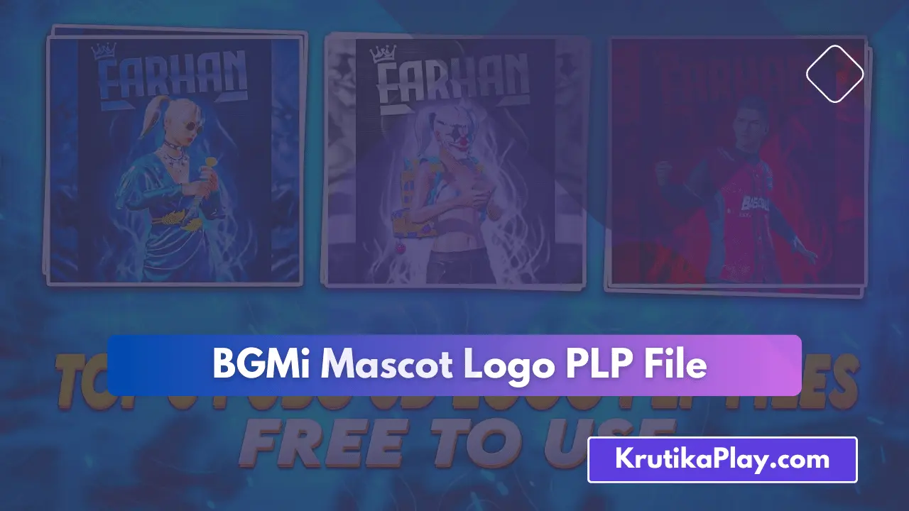BGMi Mascot Logo PLP  File