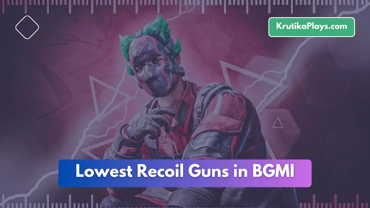 Lowest Recoil Guns in BGMI